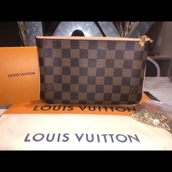 SOLD! Authentic Louis Vuitton Double Zip Pochette - Picture 2 of 8